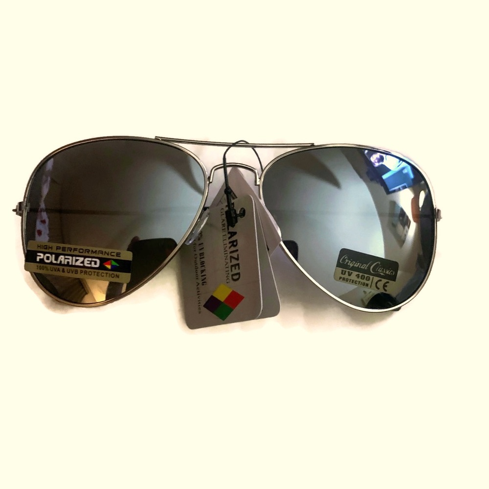 AIRFORCE AVIATOR DESIGNER POLORIZED SUNGLASSES MEN AND WOMENS NEW WITH TAGS🔥